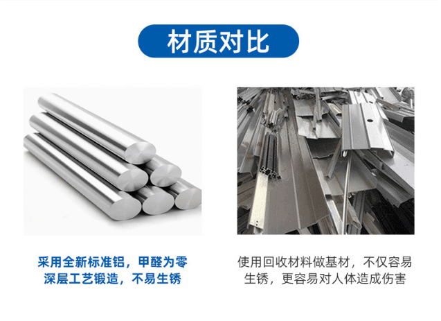 鋁方管型材材質(zhì)對(duì)比